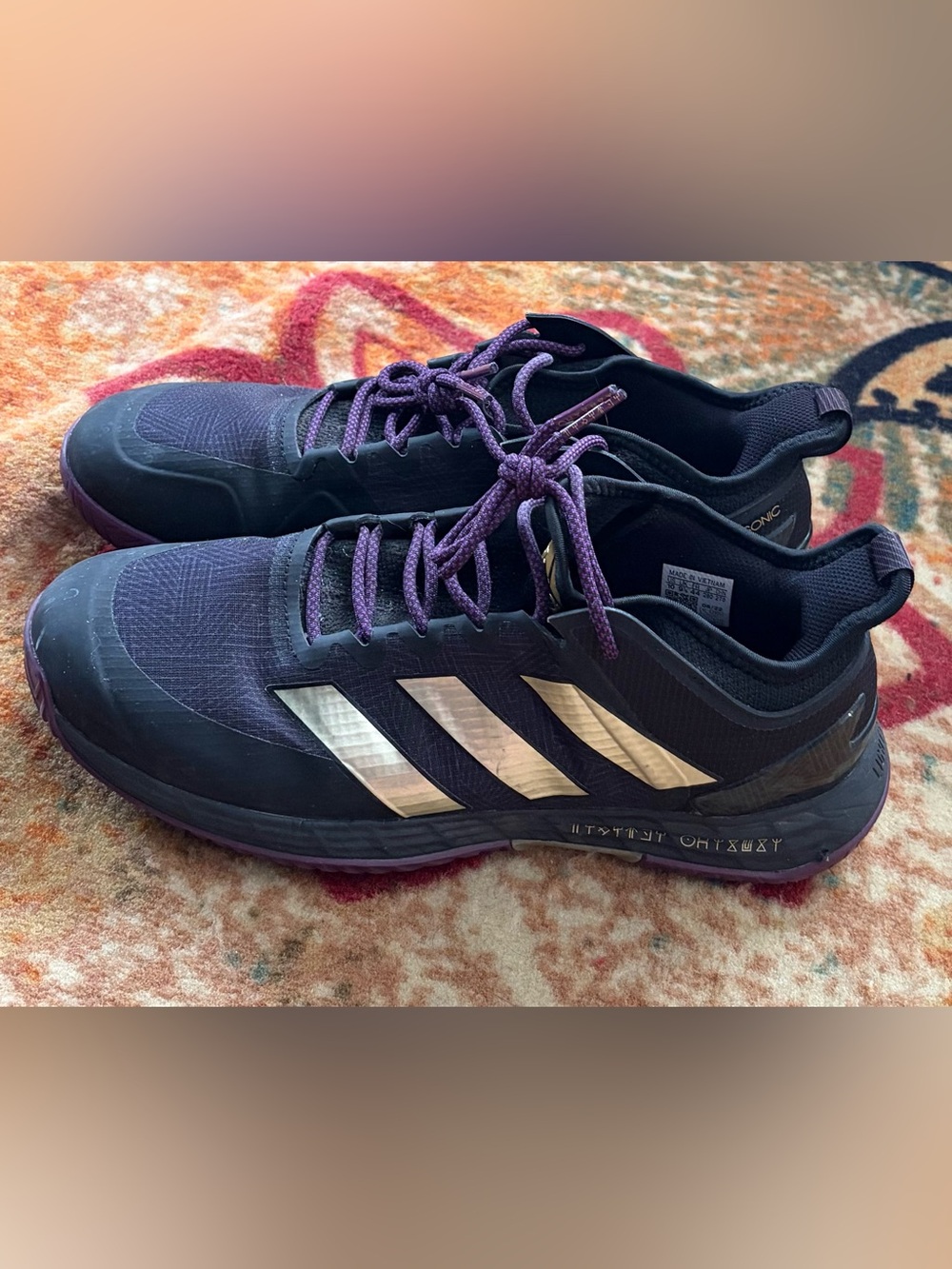 adidas Purple Sneakers.  Wakanda edition. Great shape. No damages.